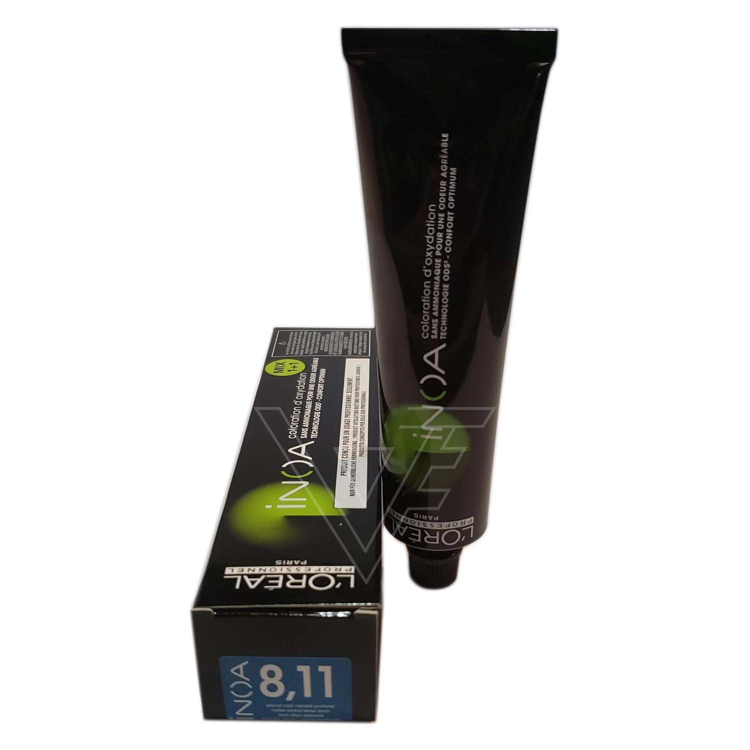 Loreal Professionnel Paris Inoa #8.11 Light Extra Ash Blonde No Ammonia Permanent Hair Color Original-8.11/8BB 2 Ounce 60 Gram | SellerSpree