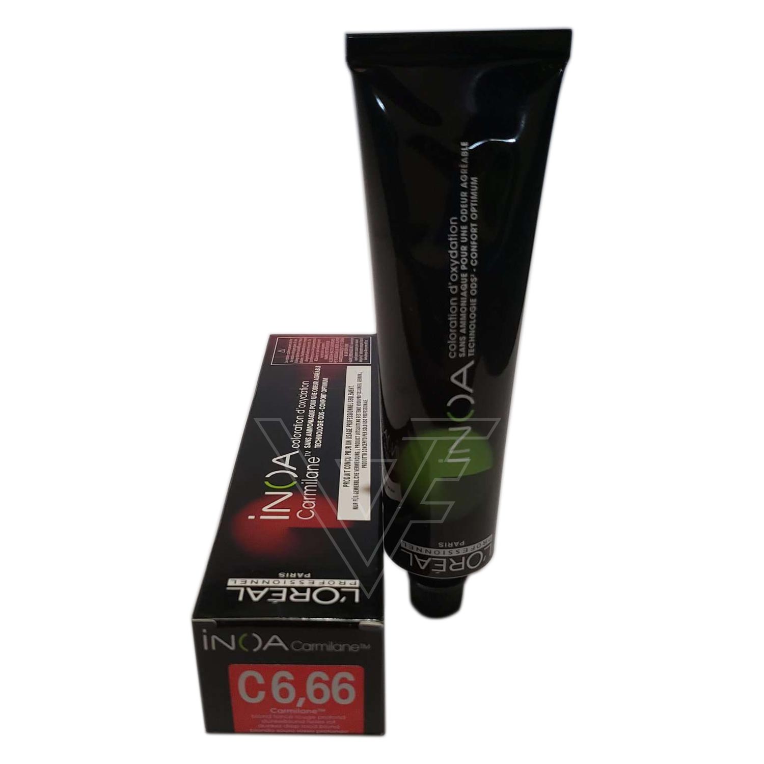 Loreal Professionnel Paris Inoa #C6.66 Dark Blonde Intense Red No Ammonia Permanent Hair Color 2.1 Ounce 60 Gram | SellerSpree
