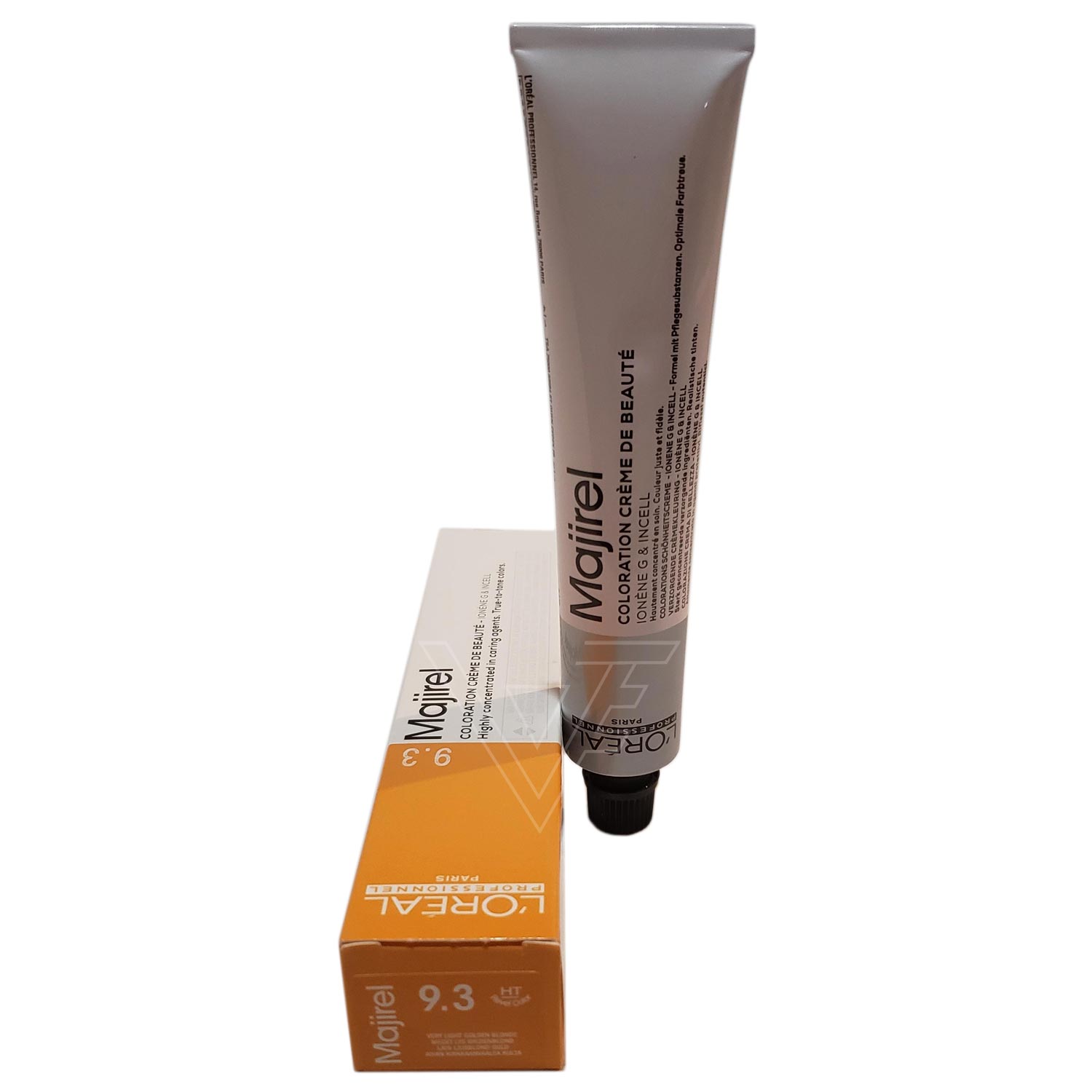 Loreal Professionnel Paris Majirel #9.3 Lightest Gold Blonde Permanent Hair Color Ionene G Incell Originally-9.3/9G 1.7 Ounce 50 Milliliters | SellerSpree