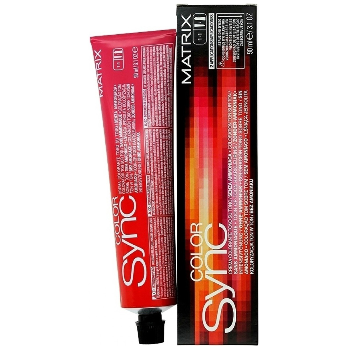 Matrix Color Sync 8m Light Blonde Mocha Demi-permanent Hair Color 3.1oz 90ml | SellerSpree
