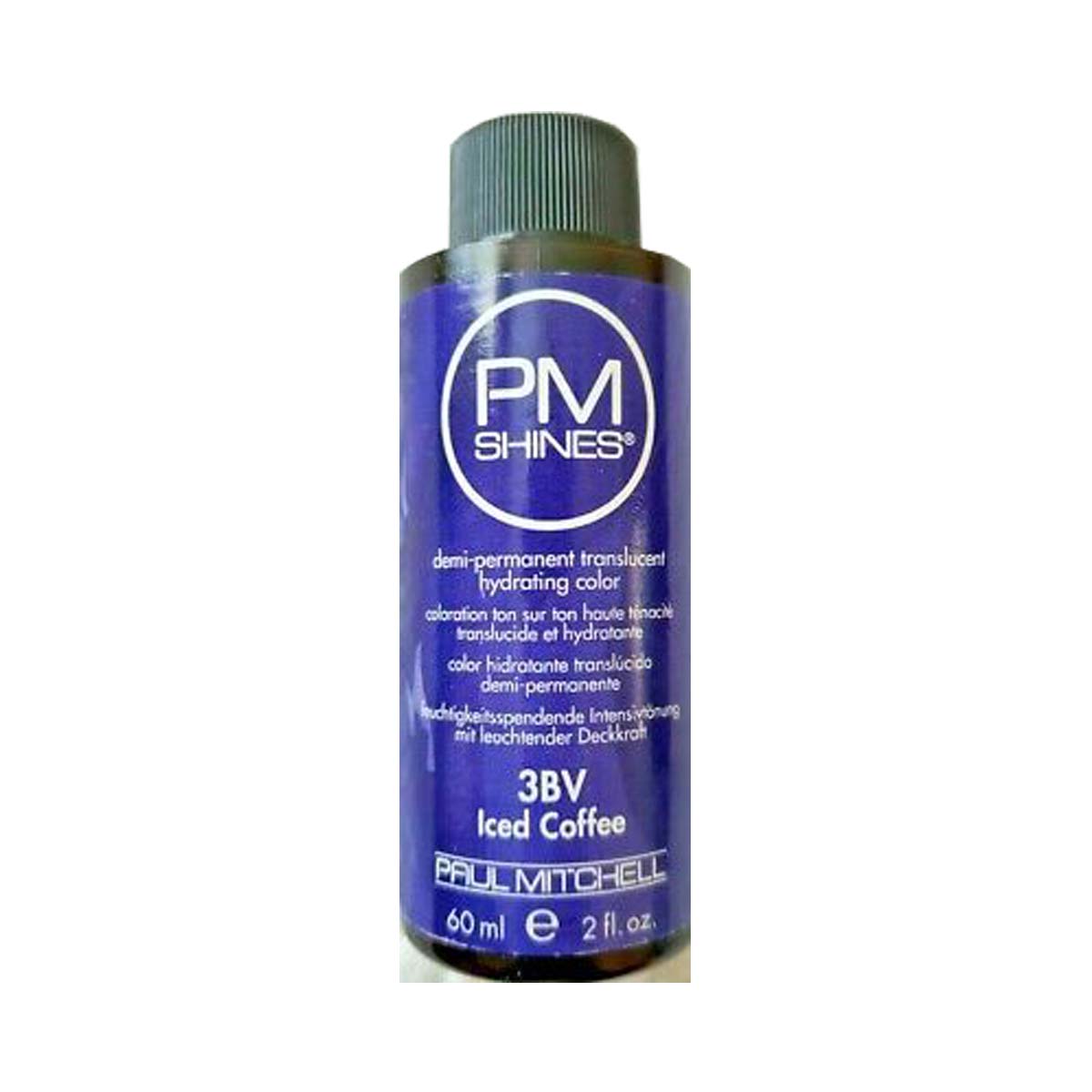 Paul Mitchell PM Shines 3BV Iced Coffee Demi-Permanent Translucent Hydrating Color 2 Ounce 60 Milliliters | SellerSpree
