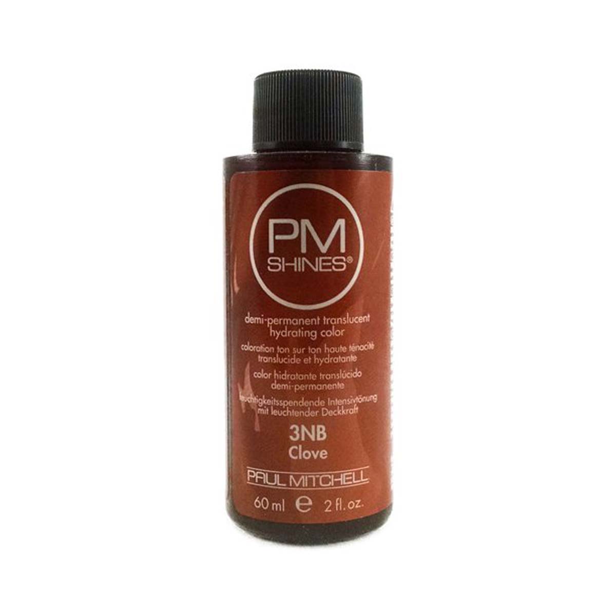Paul Mitchell PM Shines 3NB Clove Demi-Permanent Translucent Hydrating Color 2 Ounce 60 Milliliters | SellerSpree