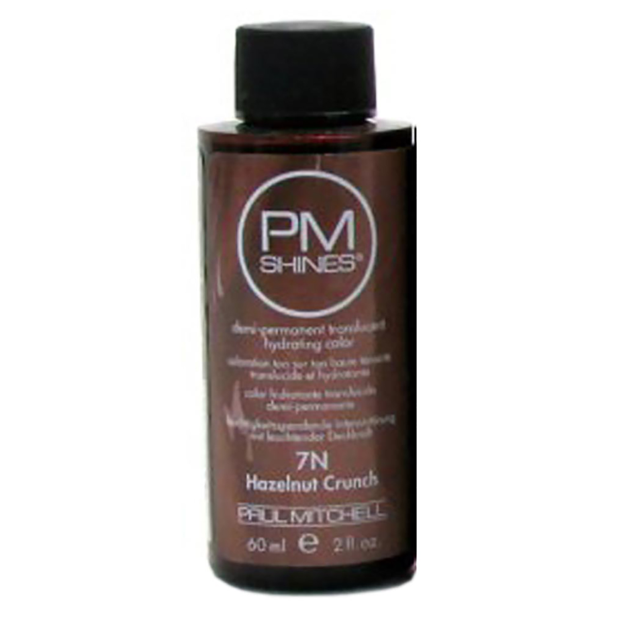 Paul Mitchell PM Shines 7N Hazelnut Crunch Demi-Permanent Translucent Hydrating Color 2 Ounce 60 Milliliters | SellerSpree