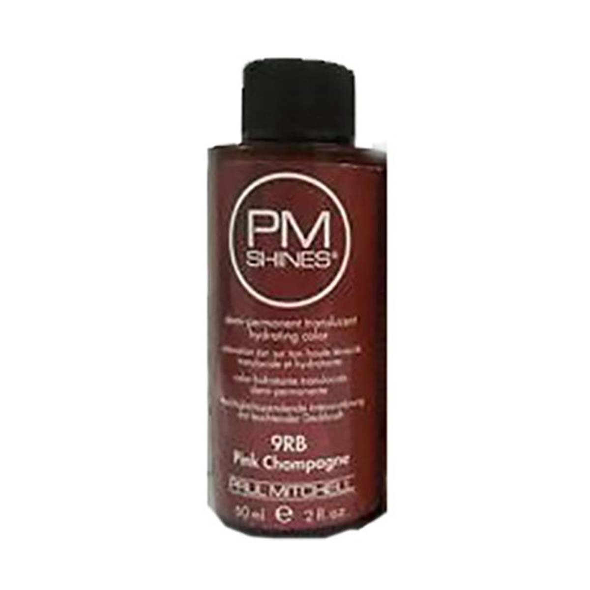Paul Mitchell PM Shines 9RB Pink Champagne Demi-Permanent Translucent Hydrating Color 2 Ounce 60 Milliliters | SellerSpree