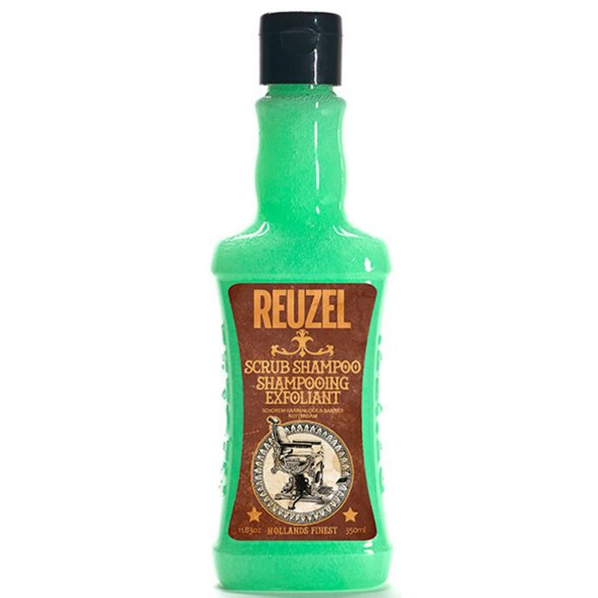 Reuzel Hollands Finest Scrub Shampoo Mens Hair Care 11.83 Ounce 350 Milliliters | SellerSpree