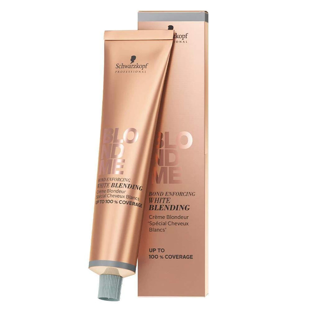 Schwarzkopf Blondme Bond Enforcing White Blending ( W-caramel ) Up To 100% Coverage 2.02oz 60ml | SellerSpree