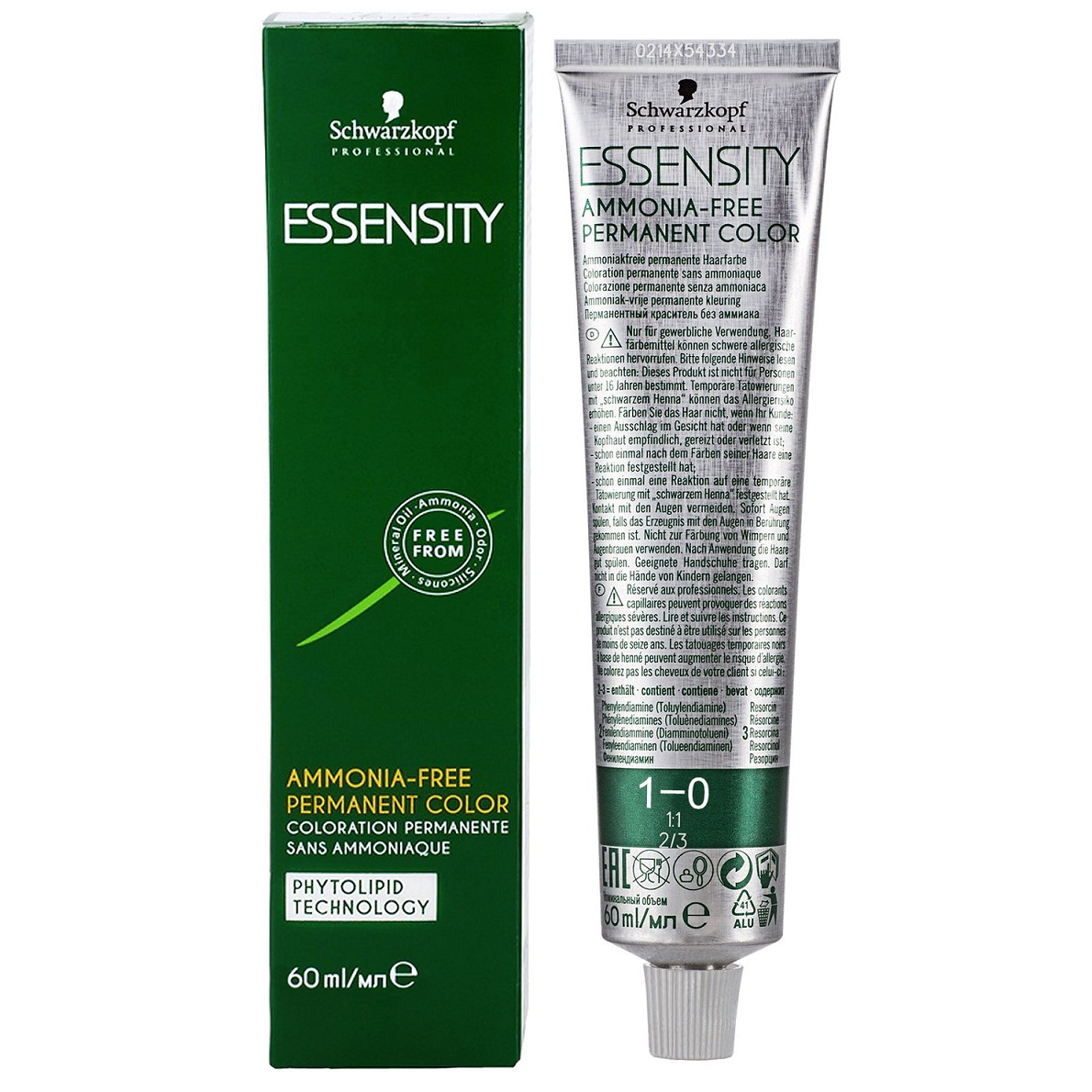 Schwarzkopf Essensity 7-67 Medium Blonde Chocolate Copper Ammonia-free Permanent Color 2oz 60ml | SellerSpree