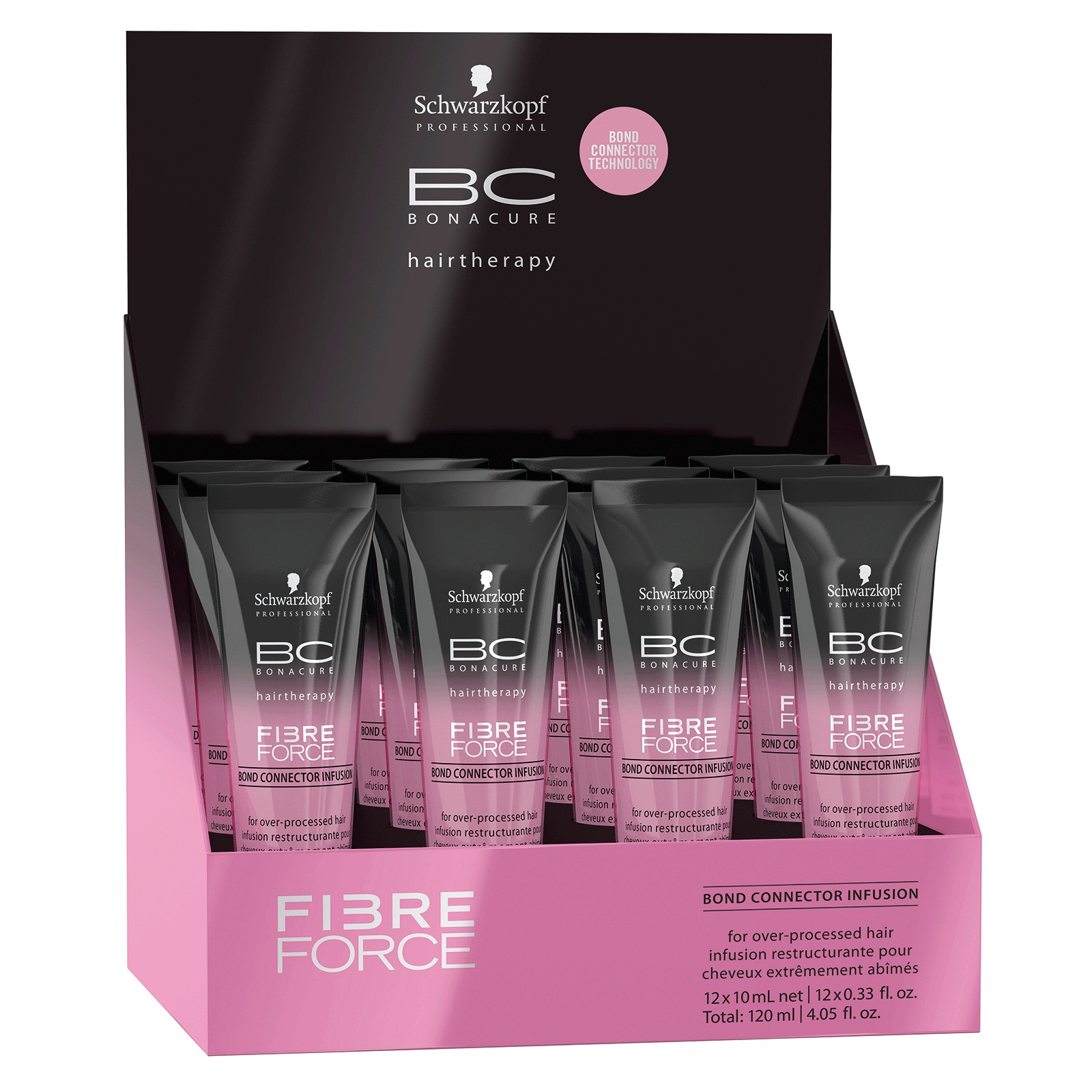 Schwarzkopf BC Bonacure Fibre Force Bond Connector Infusion 12x0.3oz 12x10ml | SellerSpree