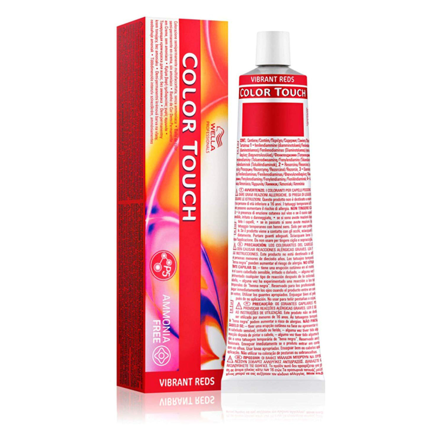 Wella Color Touch Vibrant Reds 6/47 Dark Red Brunette Blonde 2oz 60ml | SellerSpree