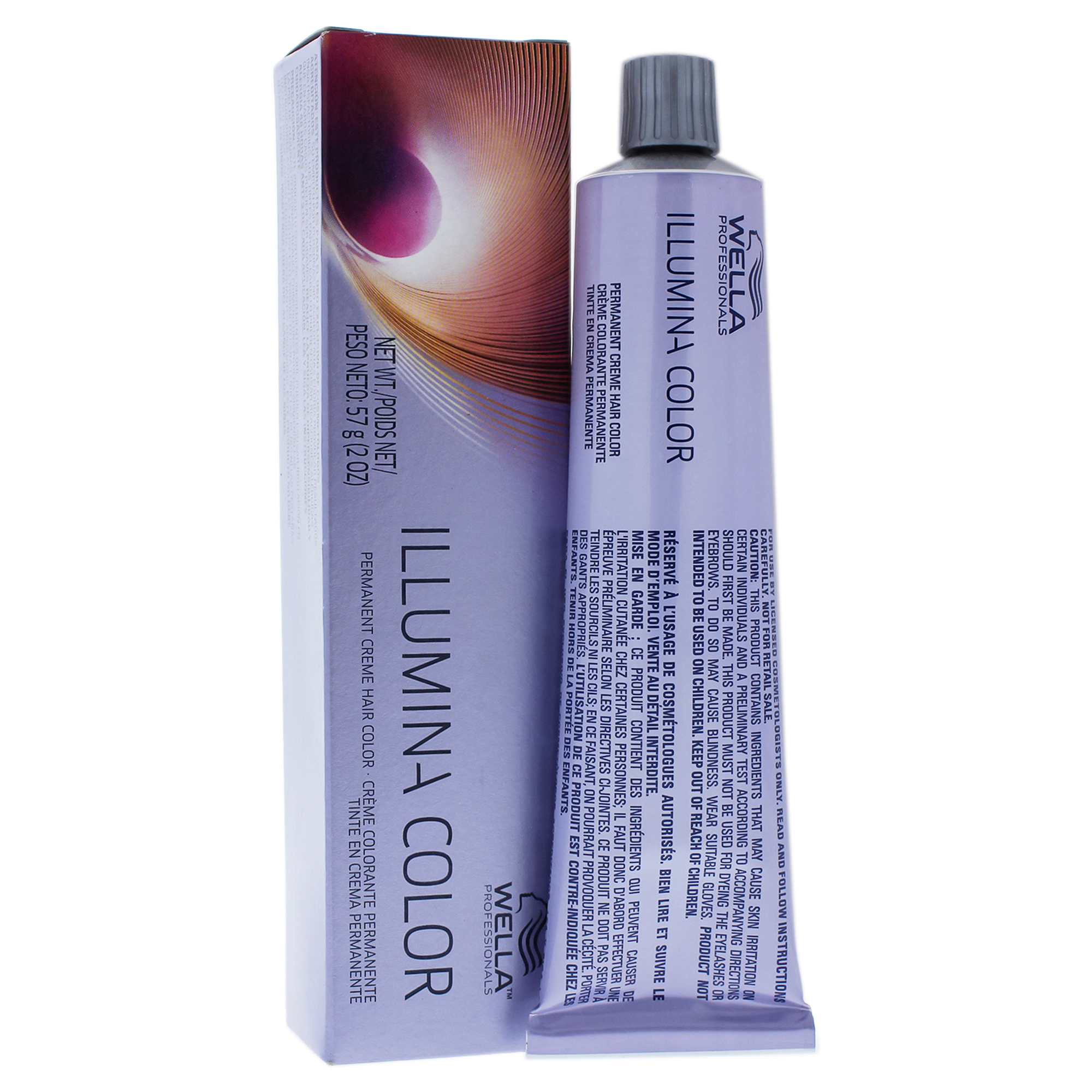 Wella Illumina Color Permanent Creme Hair Color 10/ Light Blonde 2oz 60ml | SellerSpree
