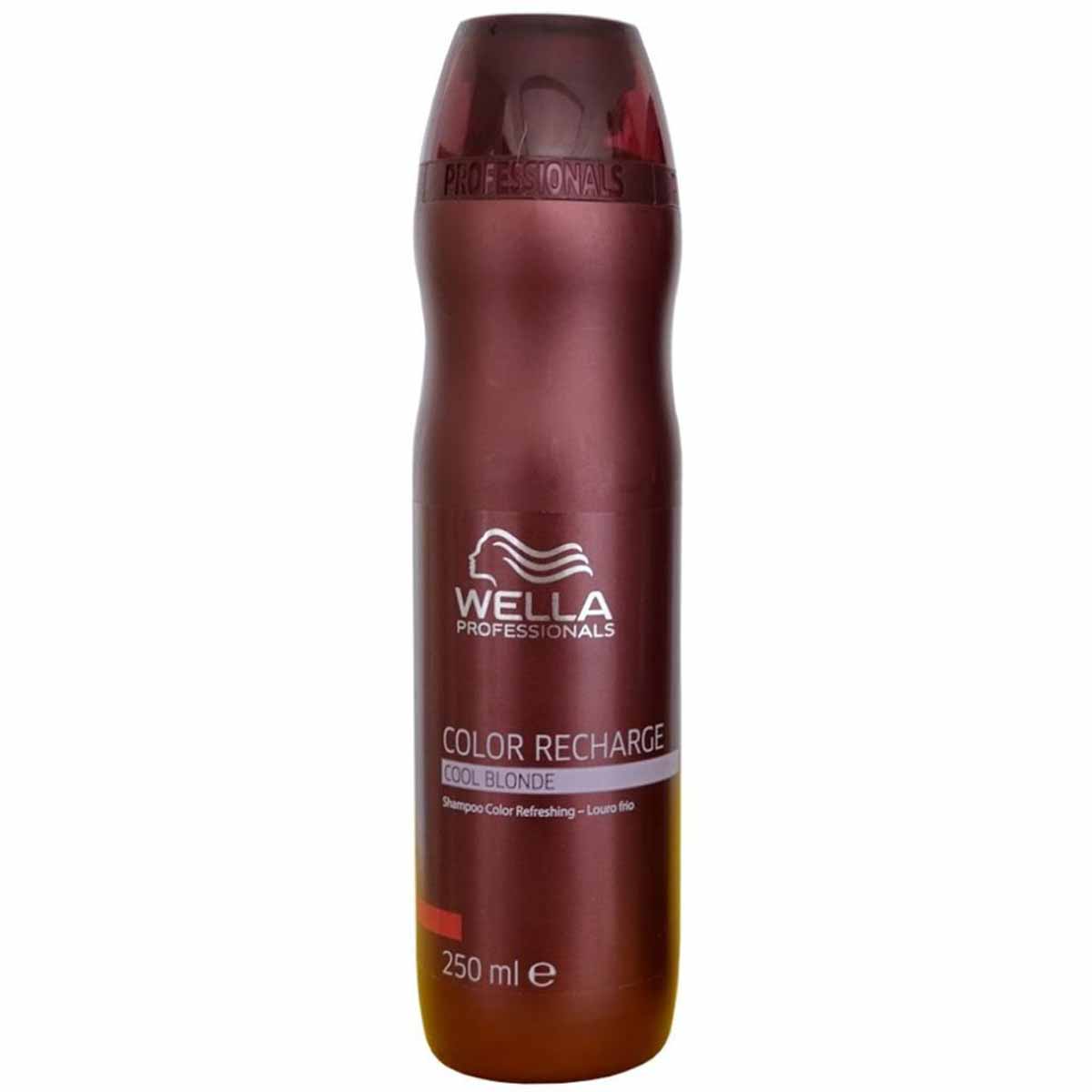 Wella Professionals Recharge Color Refreshing Shampoo Cool Blonde 8.5 Ounce 250 Milliliters | SellerSpree