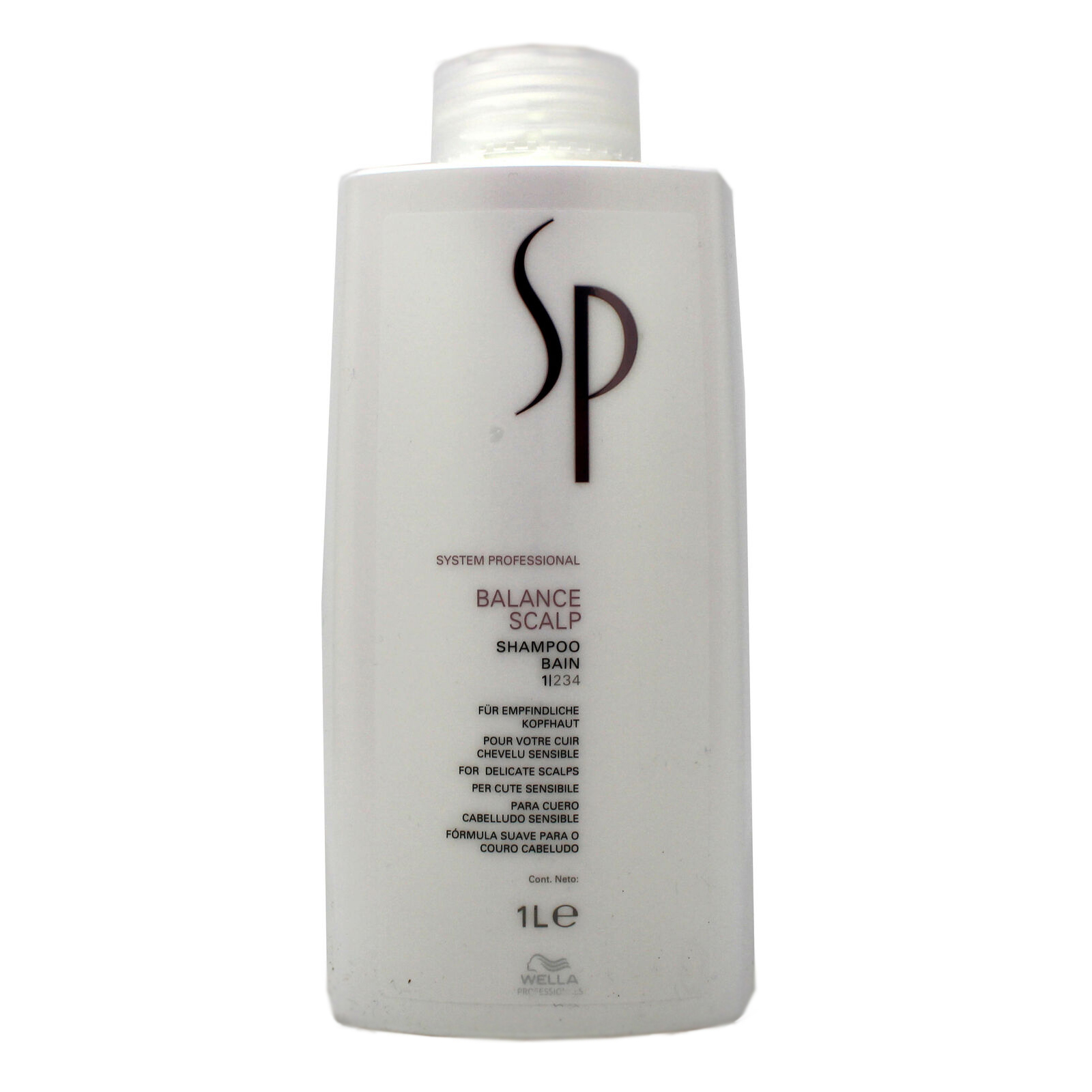 Wella SP System Professional Balance Scalp Shampoo For Delicate Scalp 33.8 Ounce 1000 Milliliters | SellerSpree