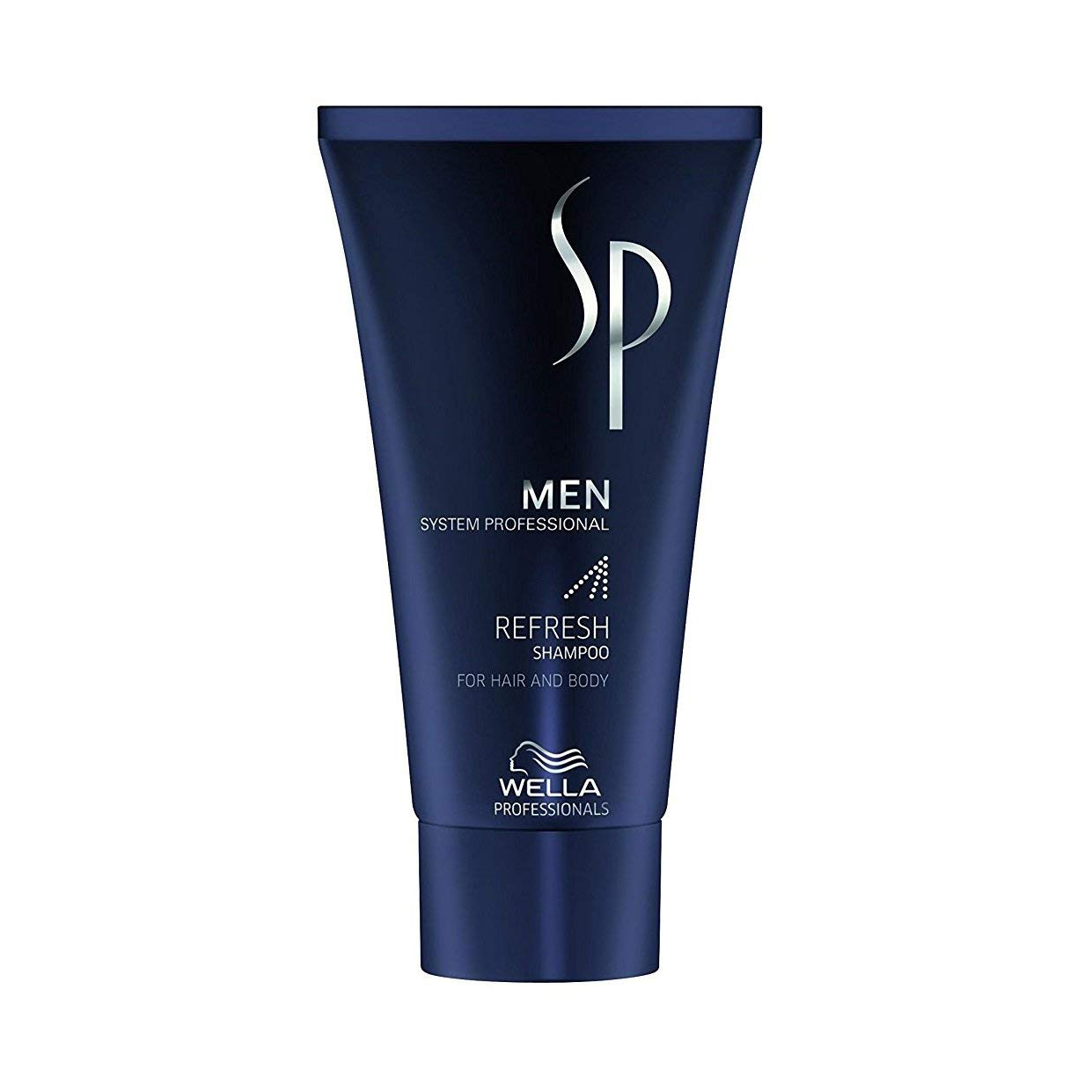 Wella SP System Professional Men Refresh Shampoo For Hair and Body 1.01 Ounce 30 Milliliters | SellerSpree