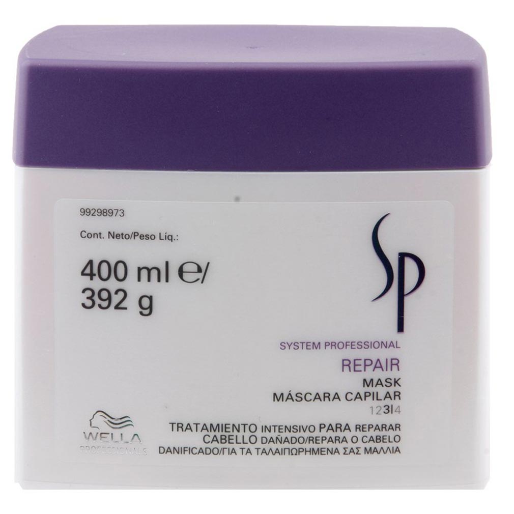 Wella SP System Professional Repair Mask Intensively Repairs Damaged Hair 13.5 Ounce 400 Milliliters | SellerSpree