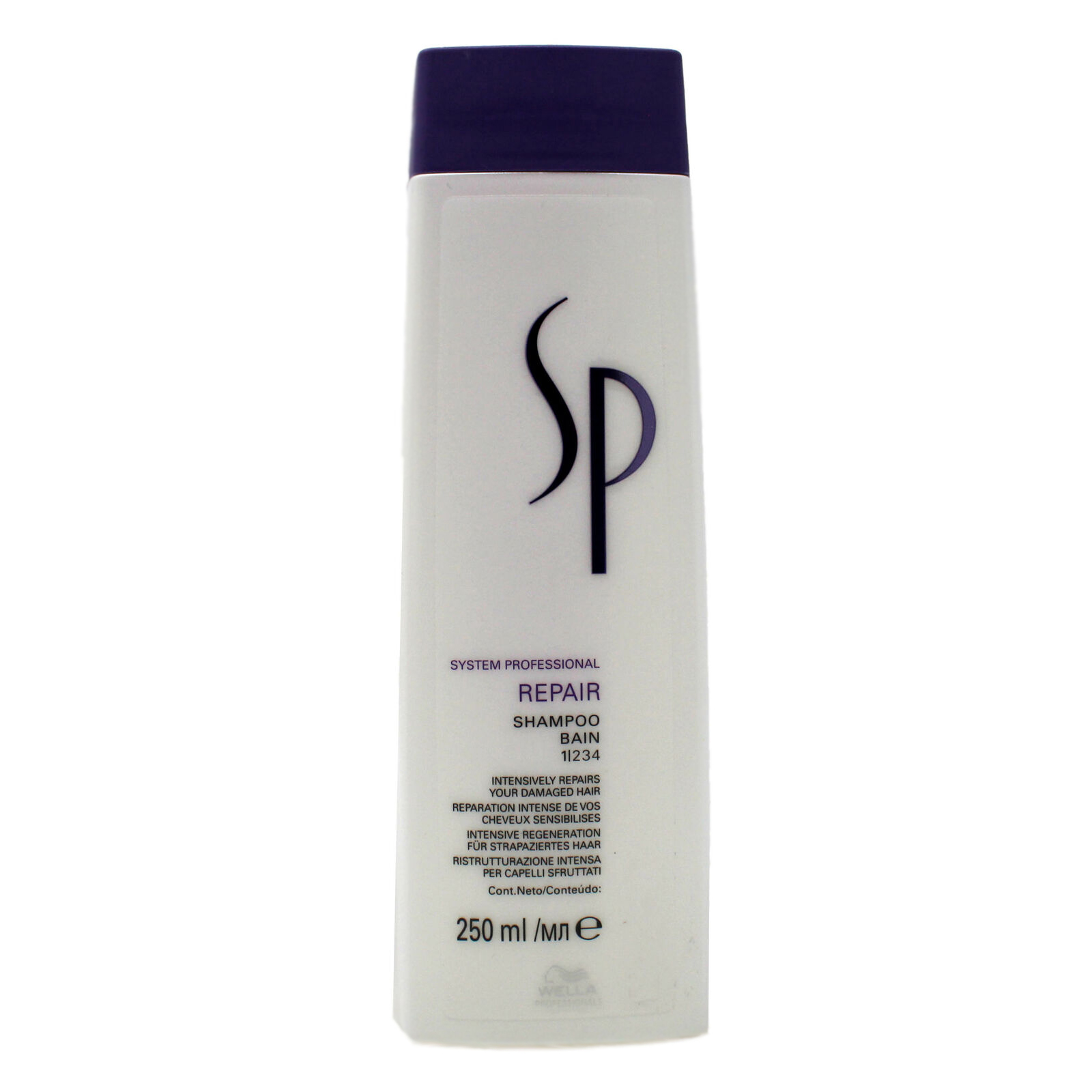 Wella SP System Professional Repair Shampoo Intensively Repairs Damaged Hair 8.3 Ounce 250 Milliliters | SellerSpree