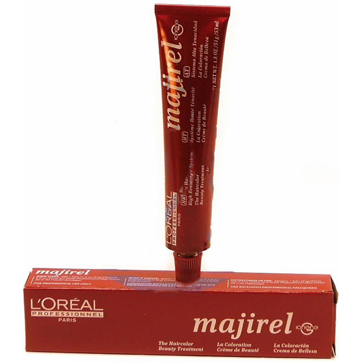 Loreal Professionnel Paris Majirel Original 6.46 6cr Dark Blonde Copper Red Ionene G Incell Permanent Hair Color 1.7oz 50ml | SellerSpree