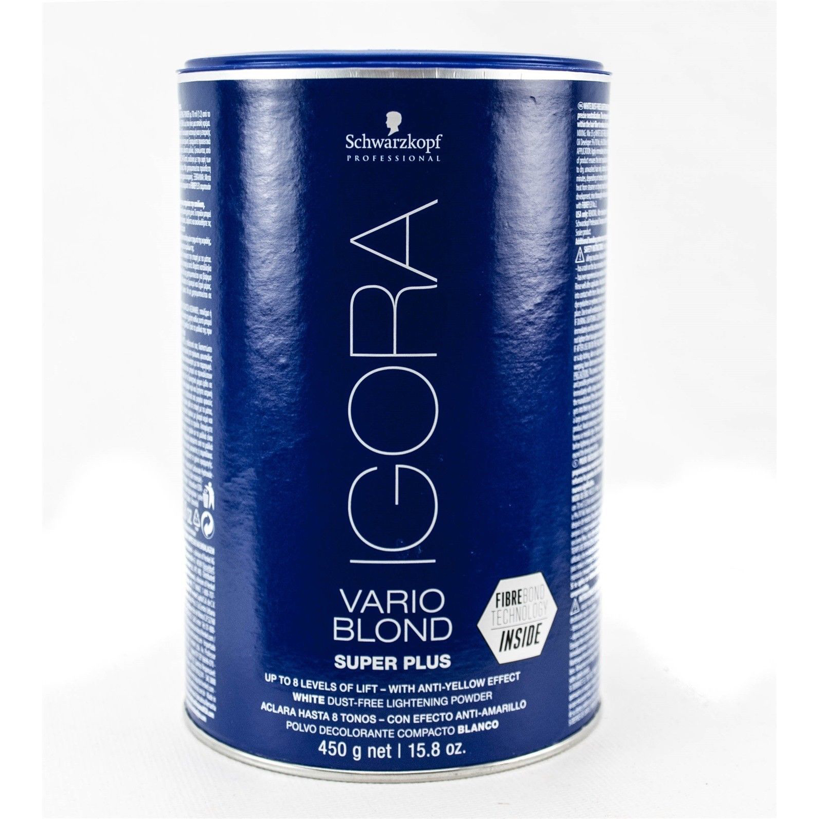 Schwarzkopf Igora Vario Blond Super Plus Powder Bleach Up To 8 Levels Of Lift 15.8 Ounce 450 Milliliters | SellerSpree