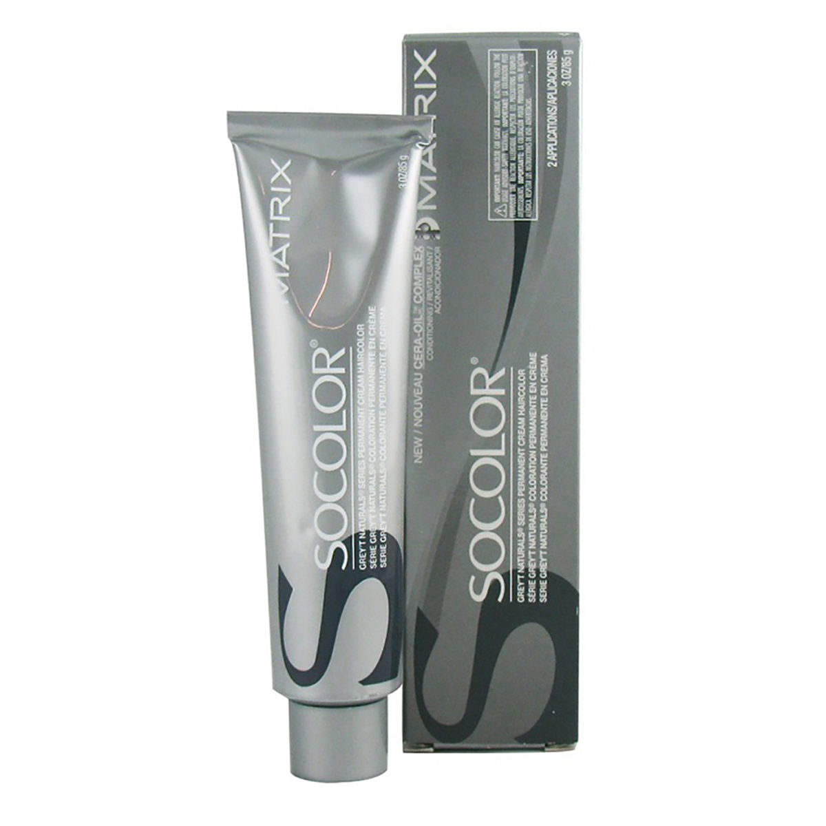 Matrix Socolor Grey't Naturals 504w Permanent Cream Hair Color Extra Coverage 3oz | SellerSpree