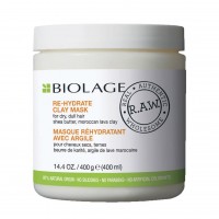 Matrix Biolage Raw Re-hydrate Clay Mask For Dry Dull Hair 13.5oz 400ml | SellerSpree