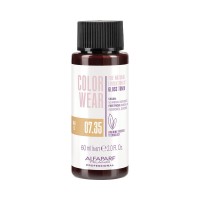 Alfaparf Milano The Natural Evolution Of Gloss Toner Color Wear 07.35 Soft Medium Golden Mahogany Blonde Liquid Demi Hair Color 2 Ounce 60 Milliliters | SellerSpree