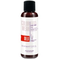 Alfaparf Milano The Natural Evolution Of Gloss Toner Color Wear 08.6 Soft Light Red Blonde Liquid Demi Hair Color 2 Ounce 60 Milliliters | SellerSpree