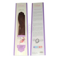 Babe 20in Clip-in Ruby #30/33 100% Human Hair Extensions 10 Wefts Of Varying Widths 160g | SellerSpree