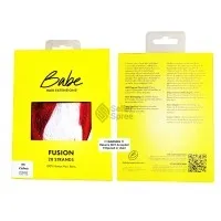 Babe Fusion Extensions 18 Inch Victoria #Fusion Red 20 Pieces 100% Human Remy Hair | SellerSpree