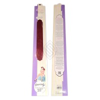 Babe Fusion Extensions 18in Beverly #burgundy 20 Pieces 100% Human Remy Hair | SellerSpree