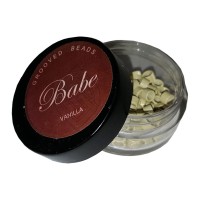 Babe Grooved Beads Vanilla 100 Pieces | SellerSpree