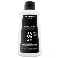 Goldwell System Cream Developer Lotion 6% 20 Volume For Topchic & Oxycur 33.8oz 1000ml | SellerSpree