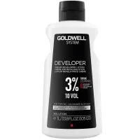 Goldwell System Cream Developer Lotion 3% 10 Volume For Topchic Colorance Oxycur 33.8oz 1000ml | SellerSpree