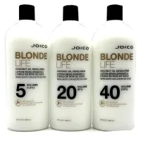 Joico Blonde Life Coconut Oil Cream Developer 32 Ounce 946 Milliliters Joico Blonde Life Coconut Oil Developer 32oz  | SellerSpree