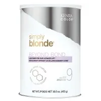 Kenra Simply Blonde Beyond Bond Lightener For Our Ultimate Lift Up To 9 Levels Of Lift 16 Ounce 453 Gram | SellerSpree