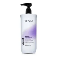 Kenra Violet Shampoo Neutralize Brassy Tones Blonde Or Gray Hair 33.8 Ounce 1 Liter | SellerSpree