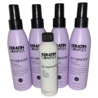 Keratin Complex KCSMOOTH Heat Activated Smoothing System Smoothing Treatment Restorative Leave-In Lotion 4oz-Kit 24 Ounce 710 Milliliters | SellerSpree