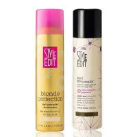 Style Edit Blonde Perfection Root Concealer Instant Touch-Up Spray For Dark Light Roots 4 Ounce 113.4 Gram Style Edit ROOT CONCEALER Light Blonde 816592010453 Medium Blonde 816592010460 Auburn / Red 816592010262 Dark Brown 816592010965 Light Brown 816592010972 Medium Brown 816592010958  | SellerSpree