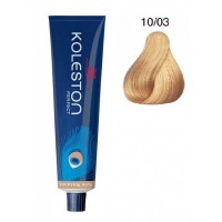 Wella Koleston Perfect 10/03 Lightest Blonde / Natural Gold Permanent Hair Color 2oz 60ml | SellerSpree