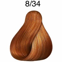 Wella Koleston Perfect Innosense 8/34 Light Blonde Golden Copper Permanent Hair Color 2oz 60ml | SellerSpree
