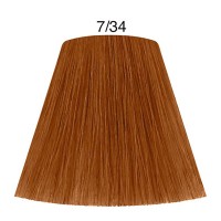 Wella Koleston Perfect Me+ Vibrant Reds 7/34 Medium Blonde Gold Red Permanent Hair Color 2oz 60ml | SellerSpree