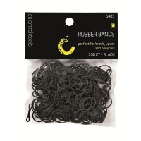 Colortrak Tools 5403 Rubber Bands Black 250 Count | SellerSpree