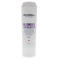 Goldwell Dualsenses Blondes & Highlights Anti-yellow Conditioner 6.8oz 200ml | SellerSpree