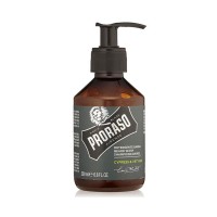 Proraso Beard Wash Cypress & Vetyver Shampoo Skin Cleanser 6.8oz 200ml | SellerSpree