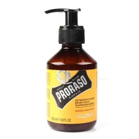 Proraso Beard Wash Shampoo Wood & Spice Skin Cleanser 6.8oz 200ml | SellerSpree